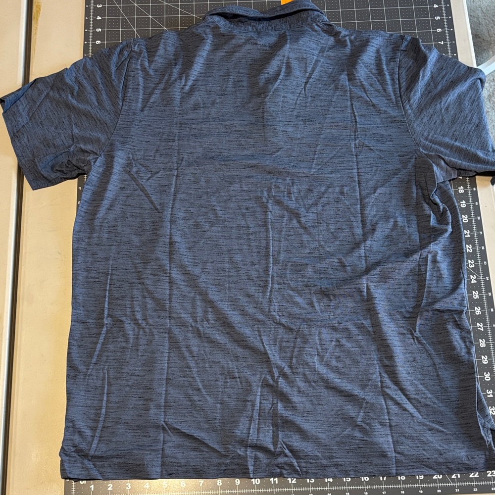 Travis Mathew Navy Polo Shirt - Picture 4 of 5